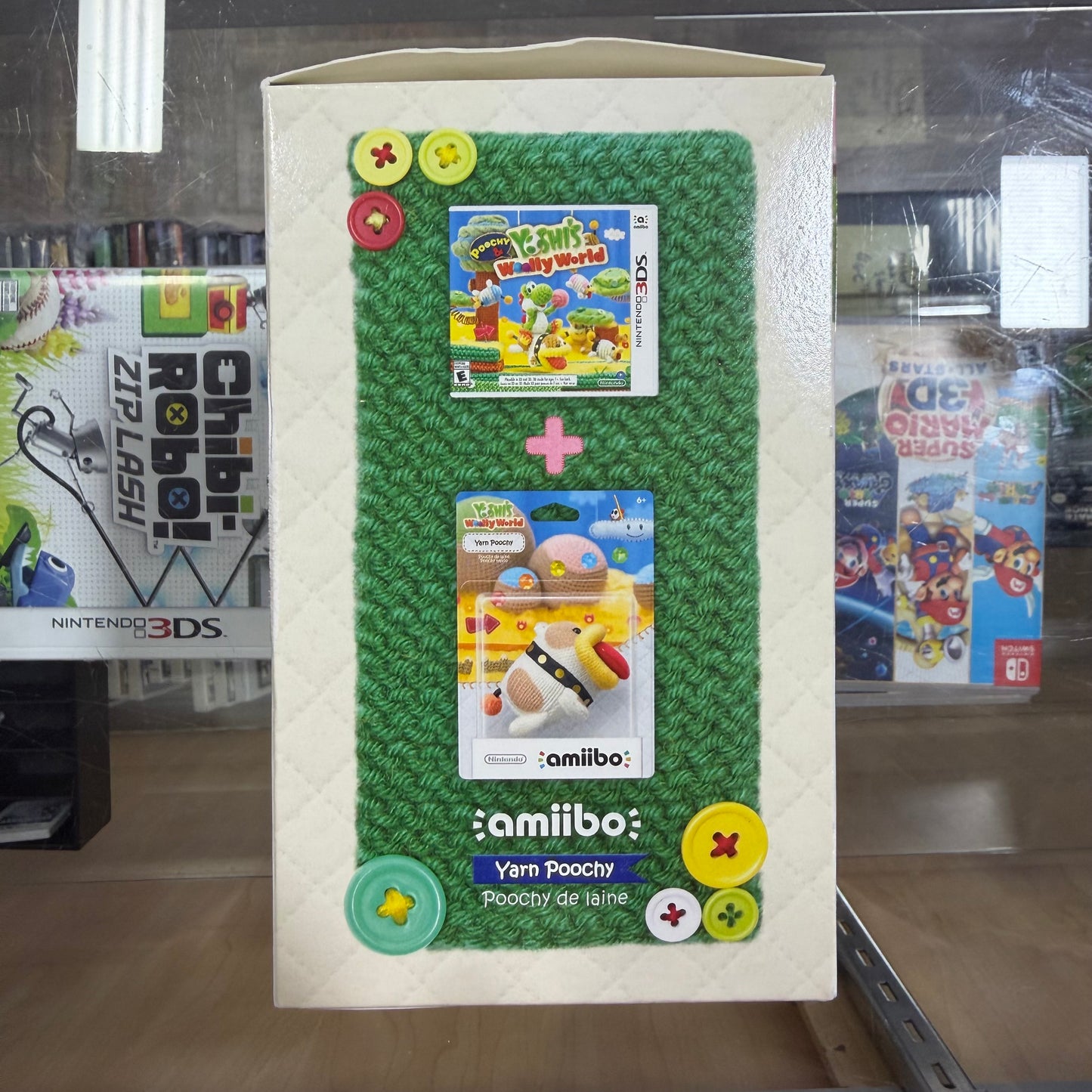 Poochy & Yoshi's Woolly World [Amiibo Bundle] Nintendo 3DS