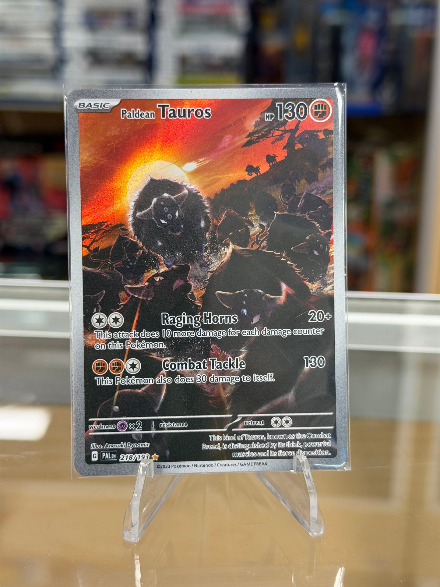 Paldean Tauros - 218/193 - SV02: Paldea Evolved