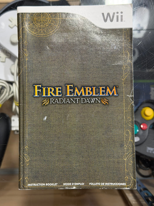 Fire Emblem Radiant Dawn Nintendo Wii