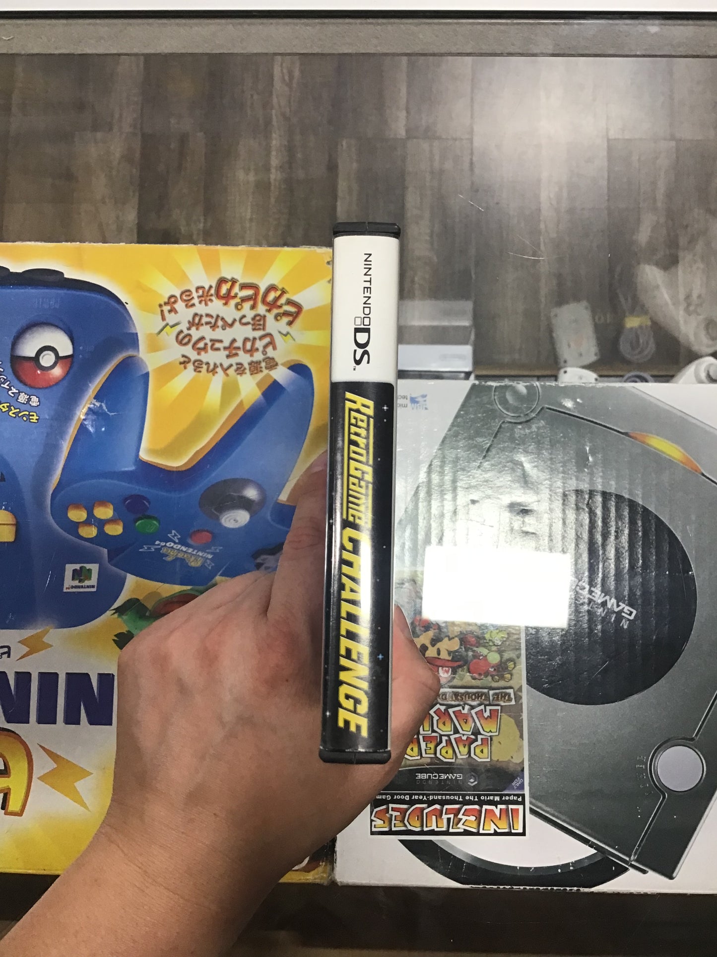 Retro Game Challenge Nintendo DS Case and Manual ONLY