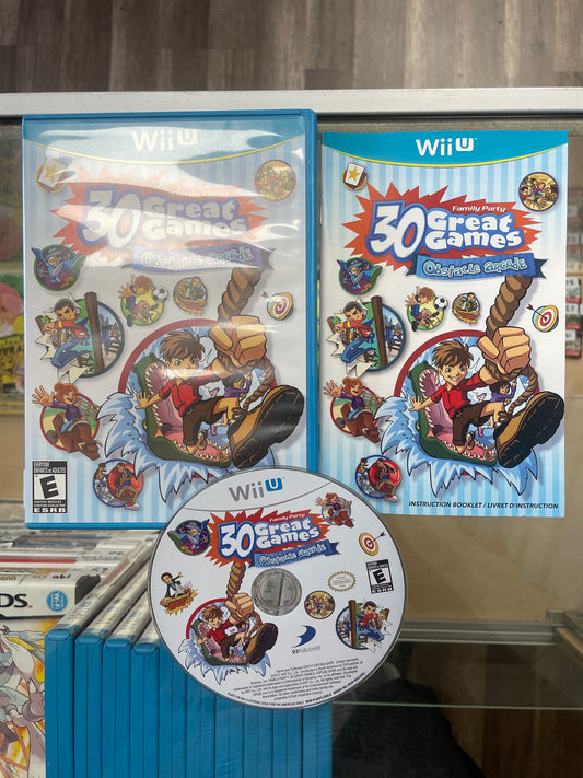 30 Great Games Obstacle Arcade Nintendo Wii U
