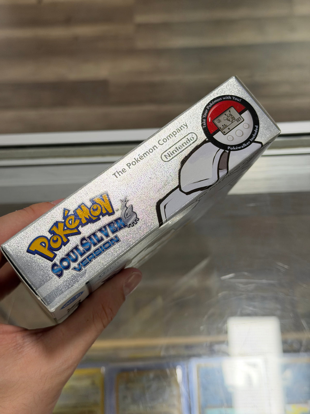 Pokemon SoulSilver Version [Pokewalker] Nintendo DS Excellent Condition
