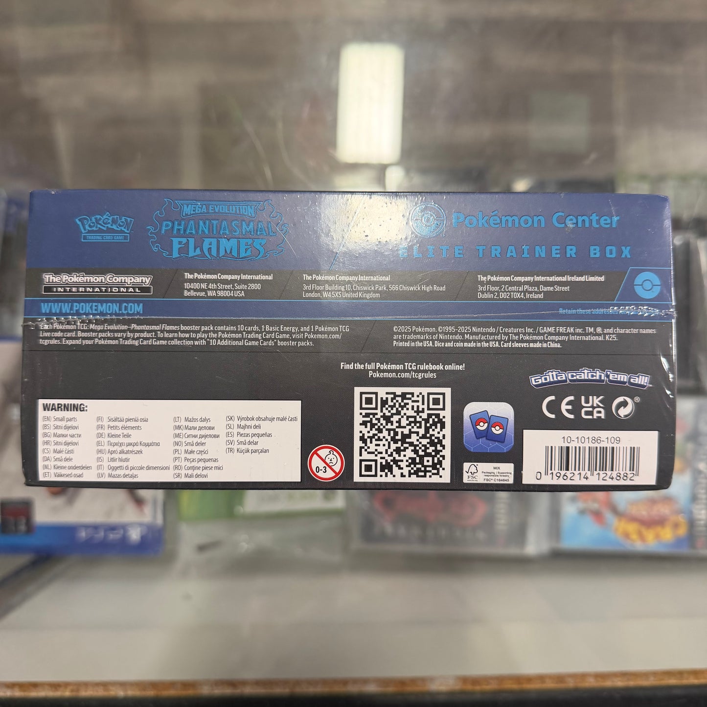 Phantasmal Flames Pokemon Center Elite Trainer Box (Exclusive)