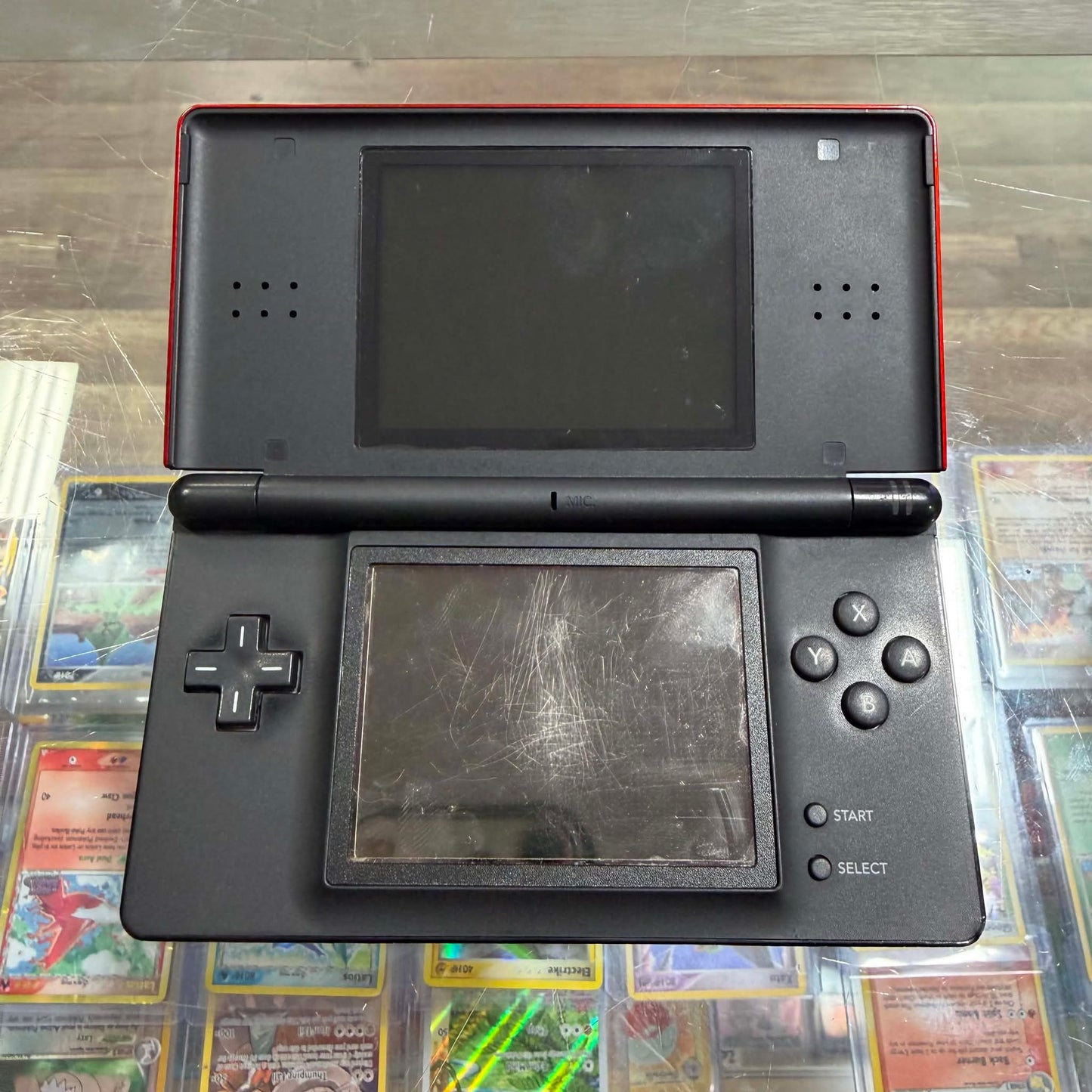 Red & Black Nintendo DS Lite System (Charger included)