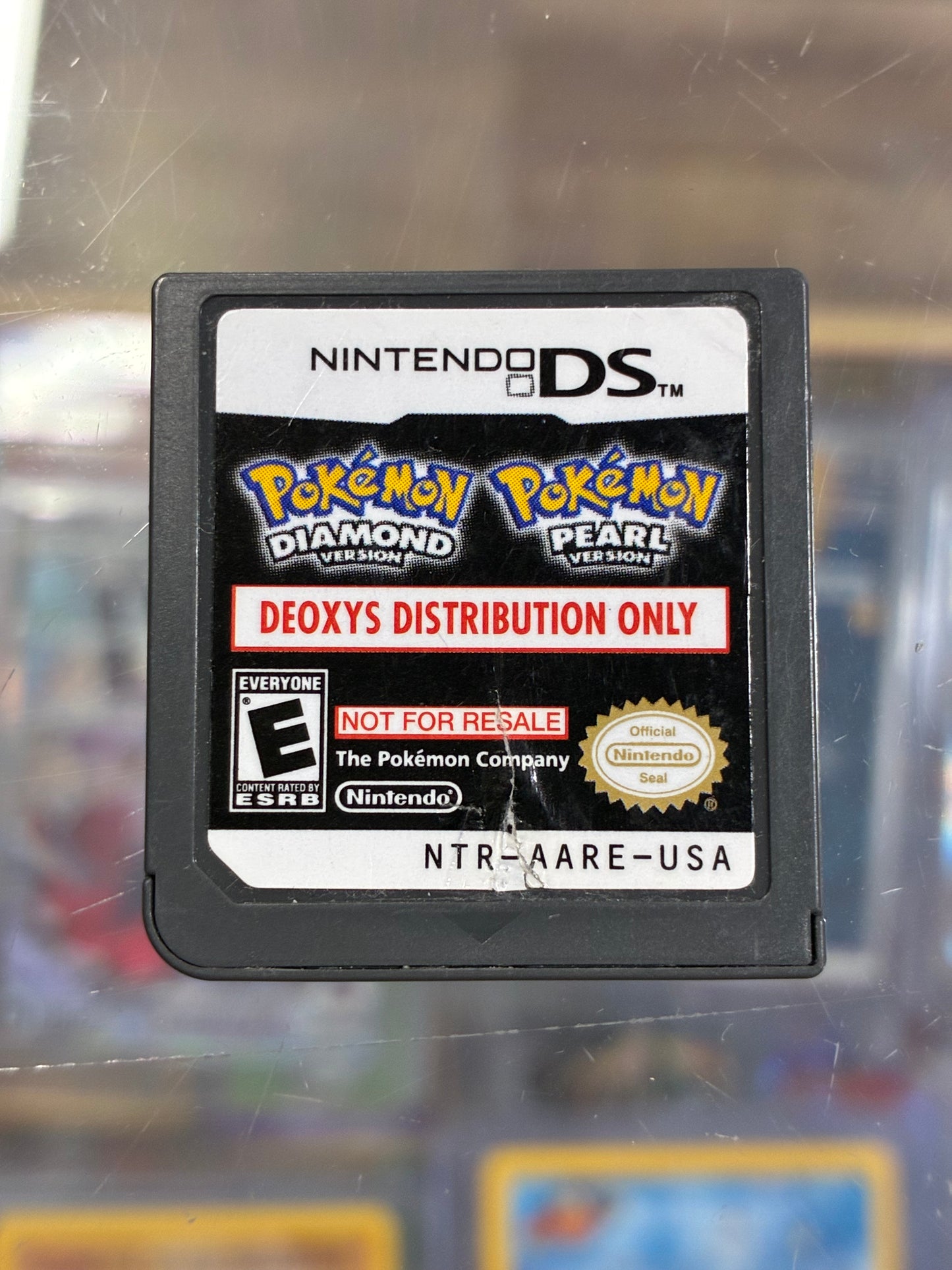 Deoxys Distribution Pokémon Cartridge- Clipped/Refurbished