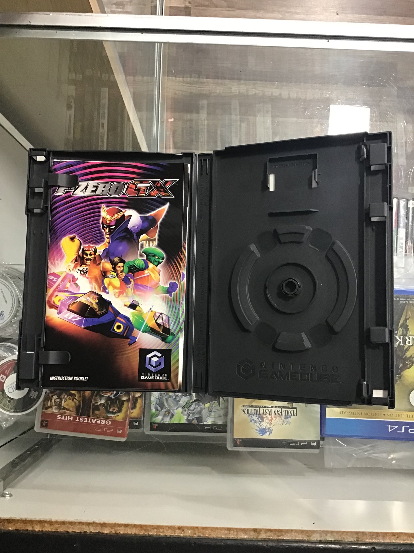 F-Zero GX Nintendo GameCube Case and Manual ONLY