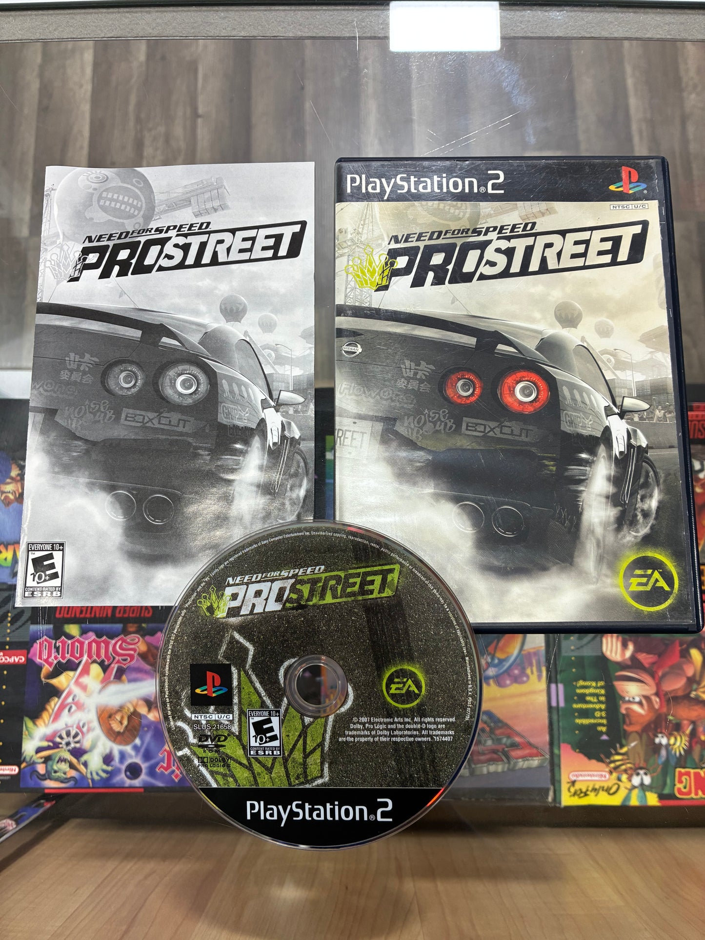 Need for Speed ProStreet PlayStation 2