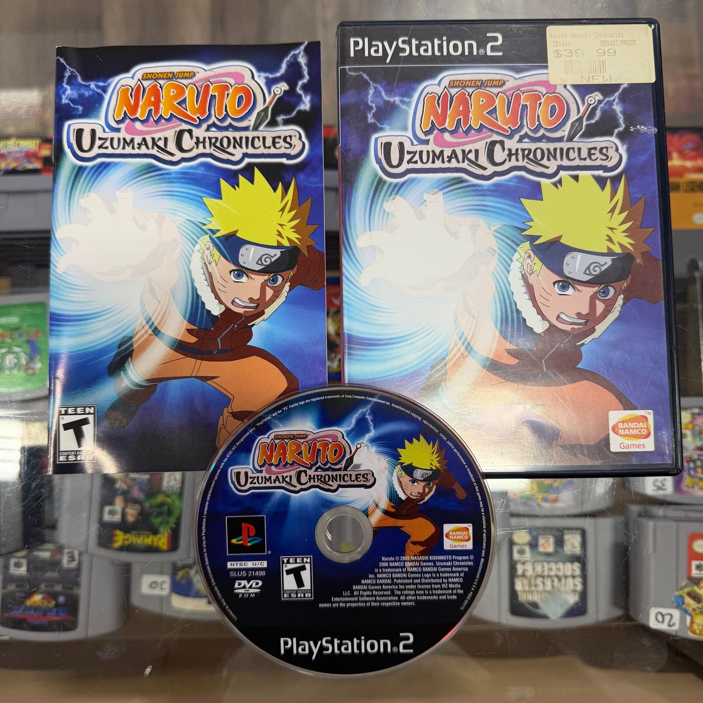 Naruto Uzumaki Chronicles Playstation 2