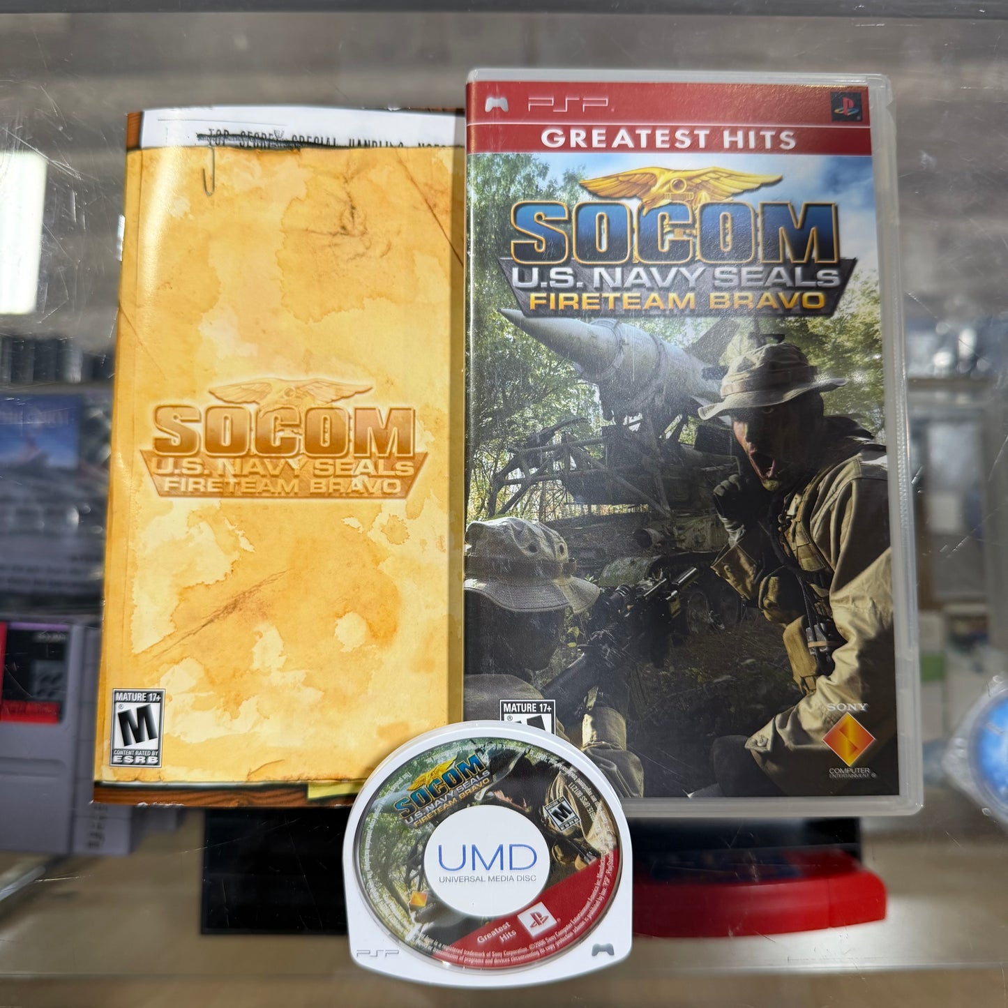 SOCOM US Navy Seals Fireteam Bravo PSP