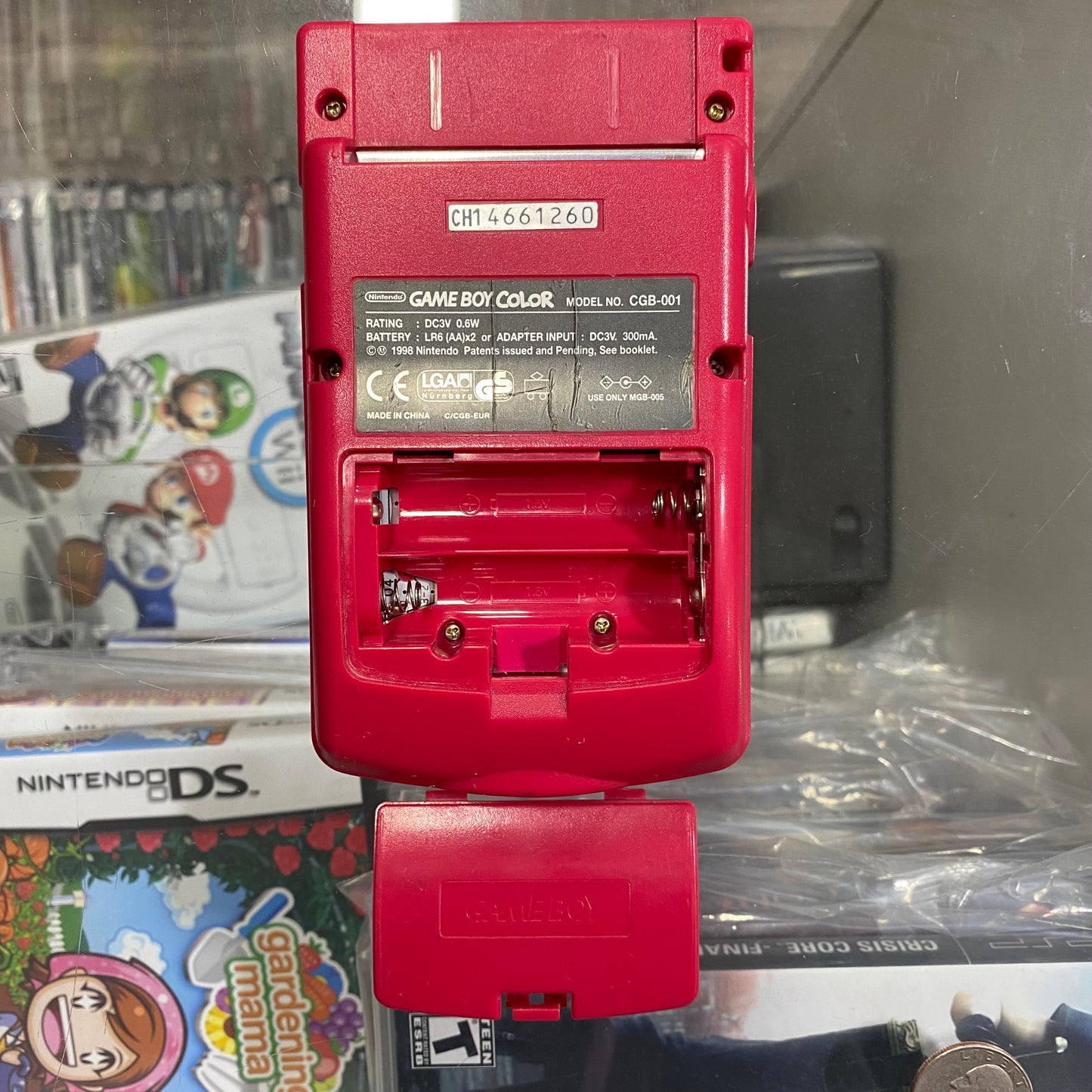 Red Nintendo Gameboy Color