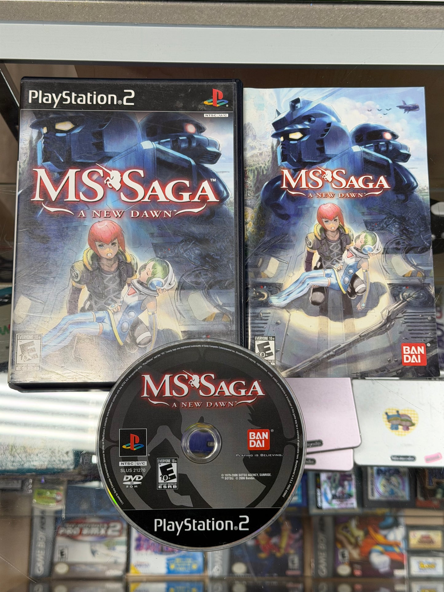 MS Saga A New Dawn Playstation 2 CIB