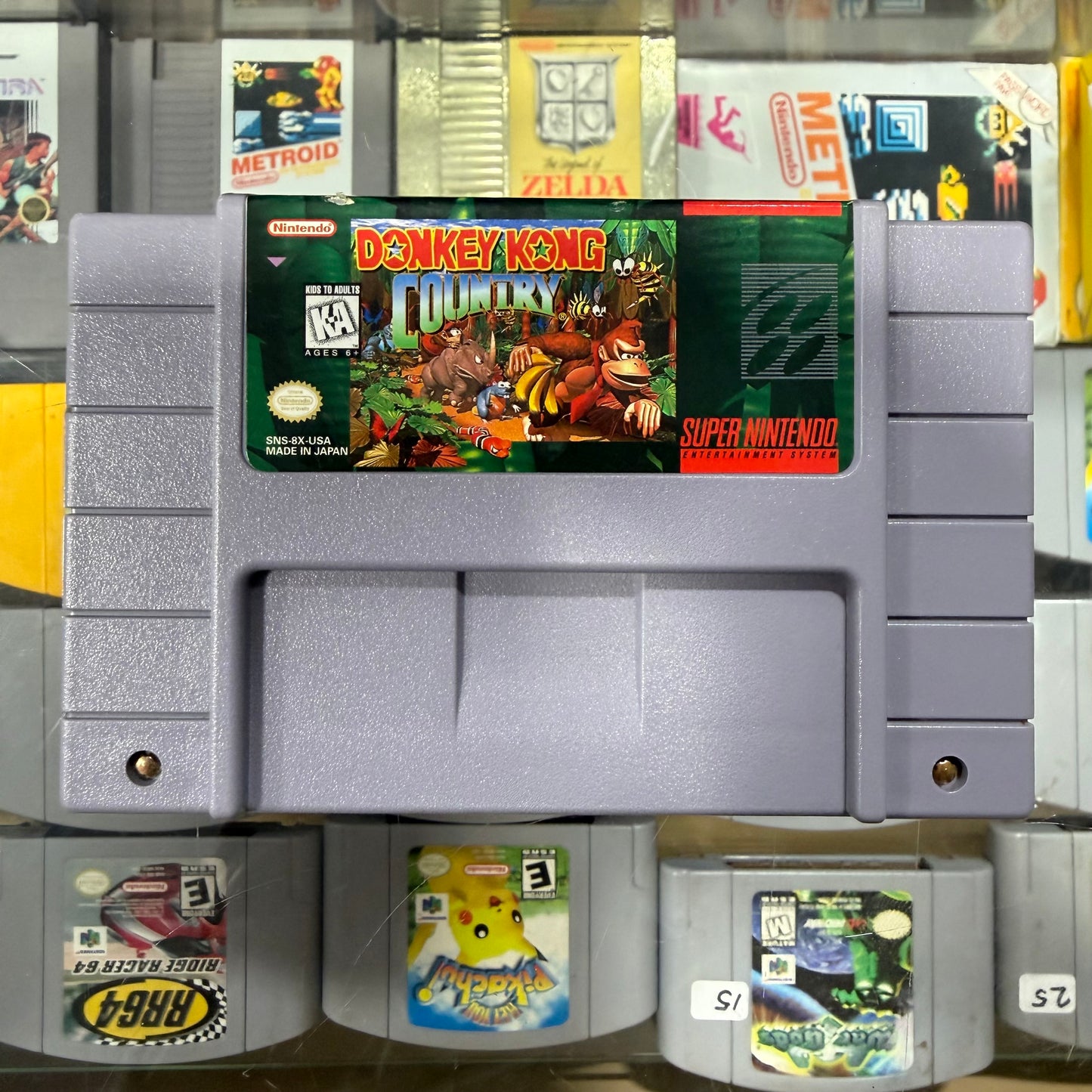 Donkey Kong Country Super Nintendo