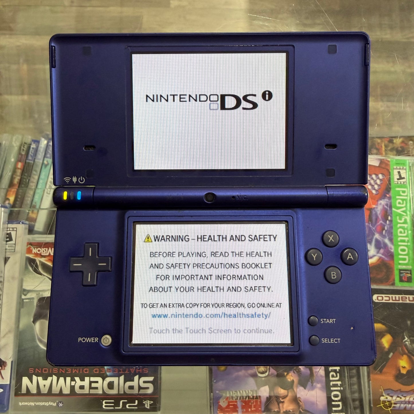Matte Blue Nintendo DSi Nintendo DS (Charger included)
