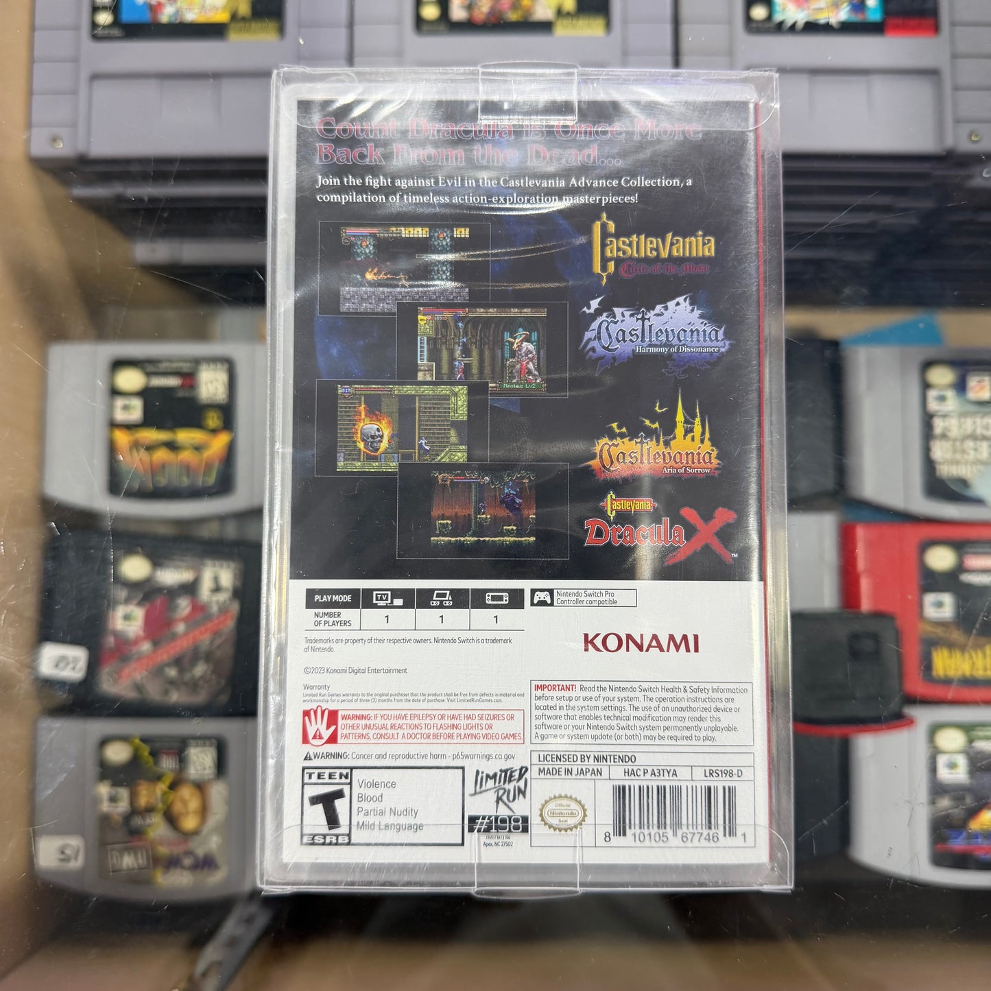 Castlevania Advance Collection Nintendo Switch Sealed