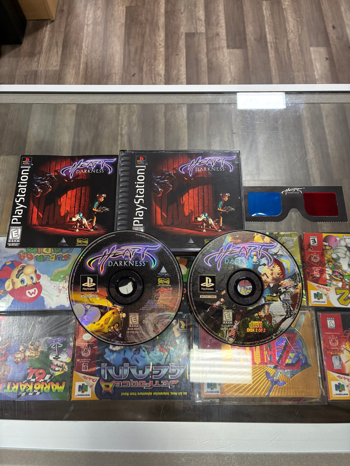 Heart of Darkness w/ 3D Glasses PlayStation 1