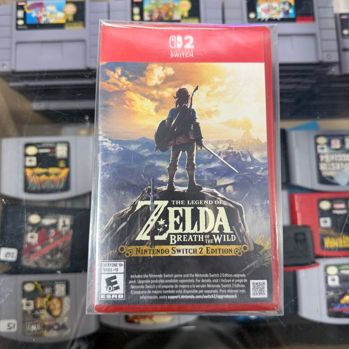 Zelda: Breath Of The Wild Nintendo Switch 2 Sealed
