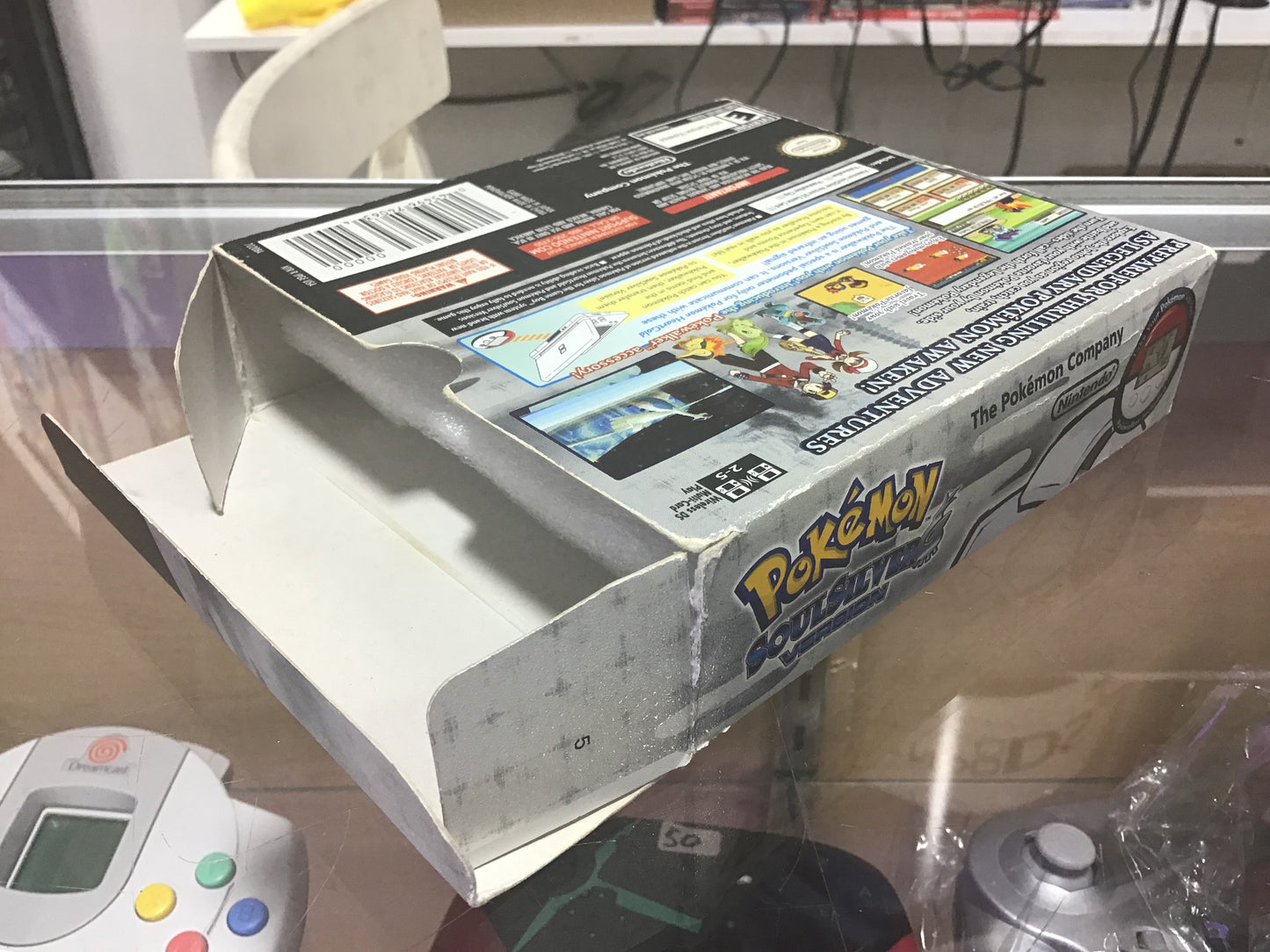 Pokemon SoulSilver Version [Pokewalker] [Big Box] (Authentic) Nintendo DS