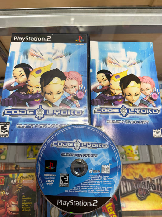 Code Lyoko Quest For Infinity Playstation 2 CIB