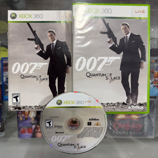 007 Quantum Of Solace Xbox 360