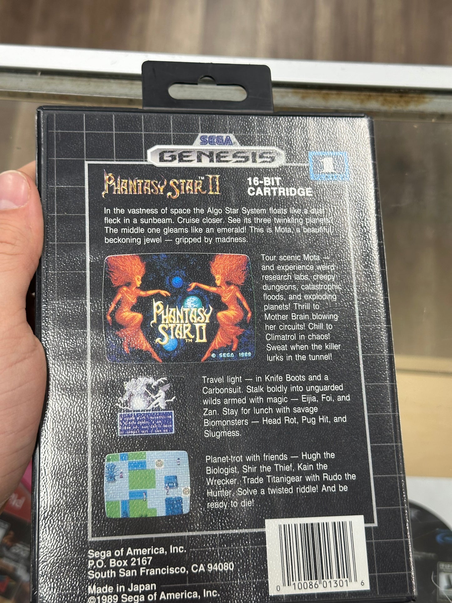Phantasy Star II Sega Genesis CIB