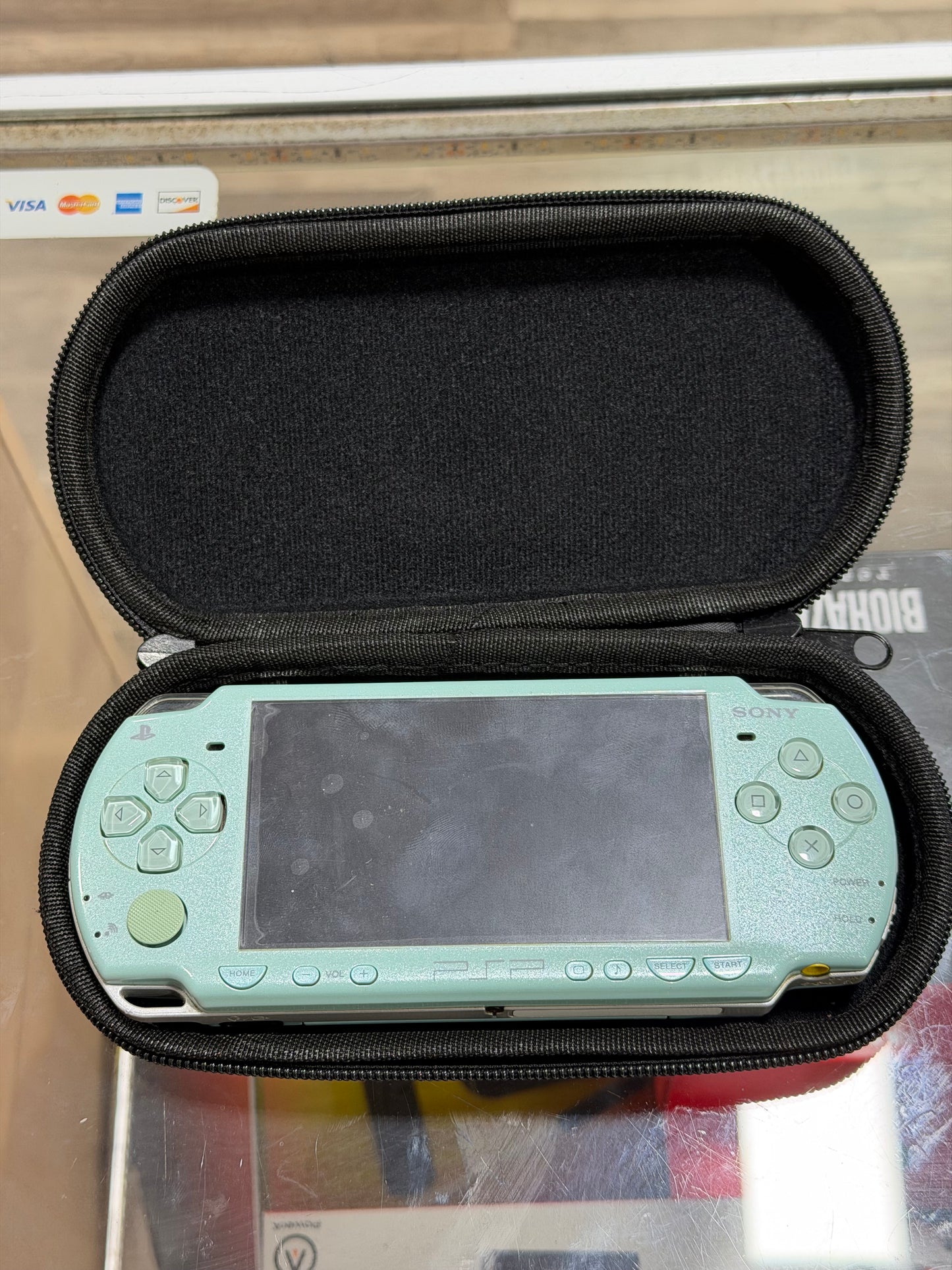 Light Green PSP 2000 with Charger 125