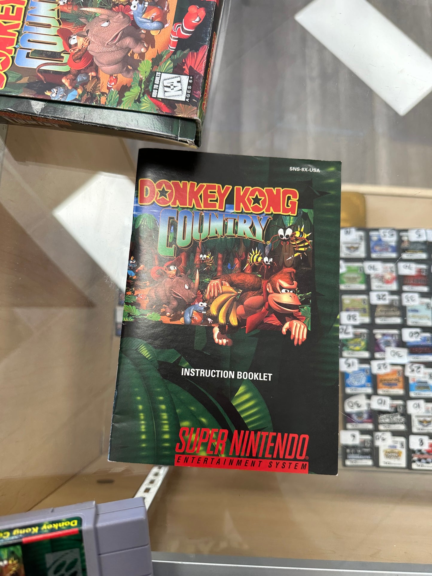 Donkey Kong Country Super Nintendo CIB