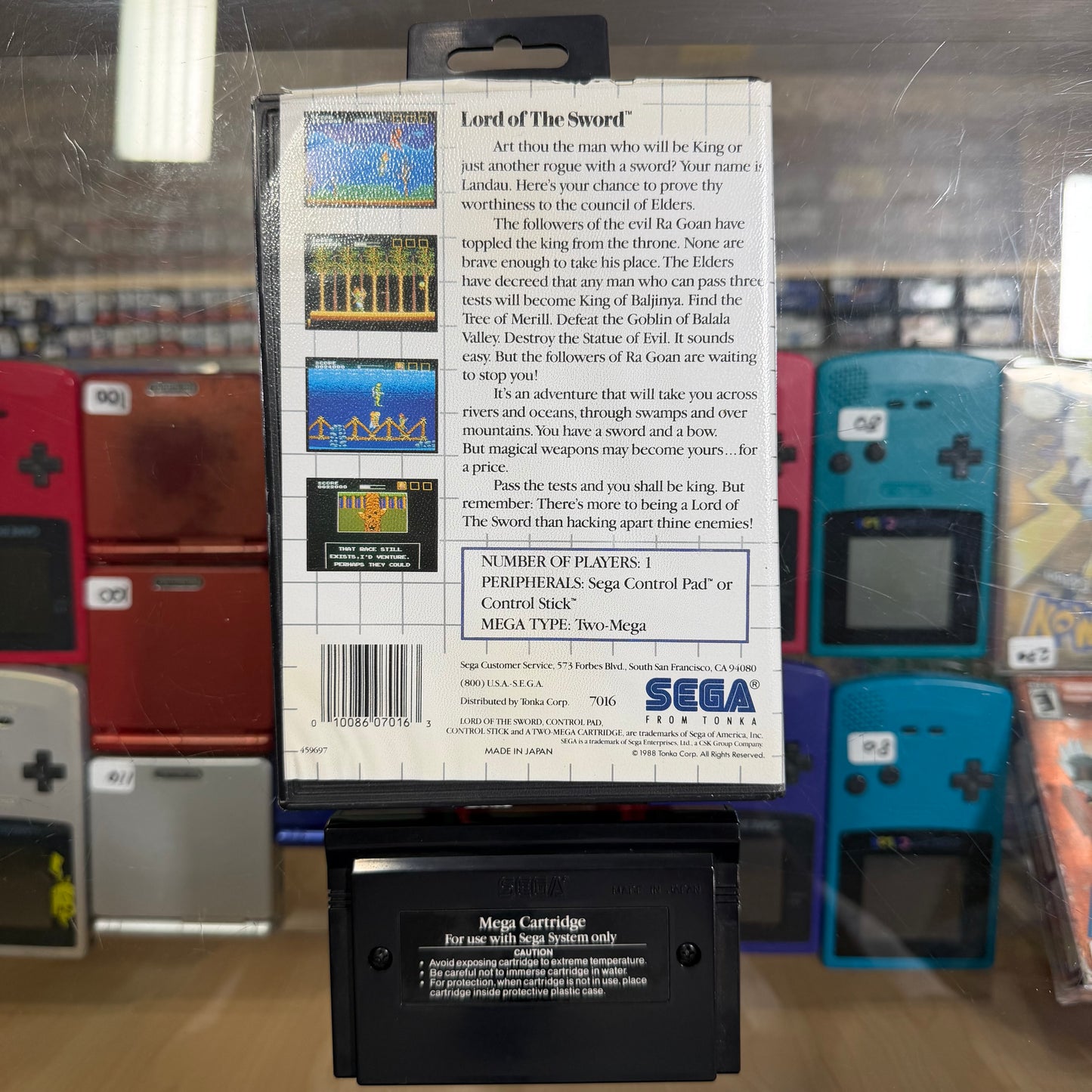Lord Of The Sword Sega Master System
