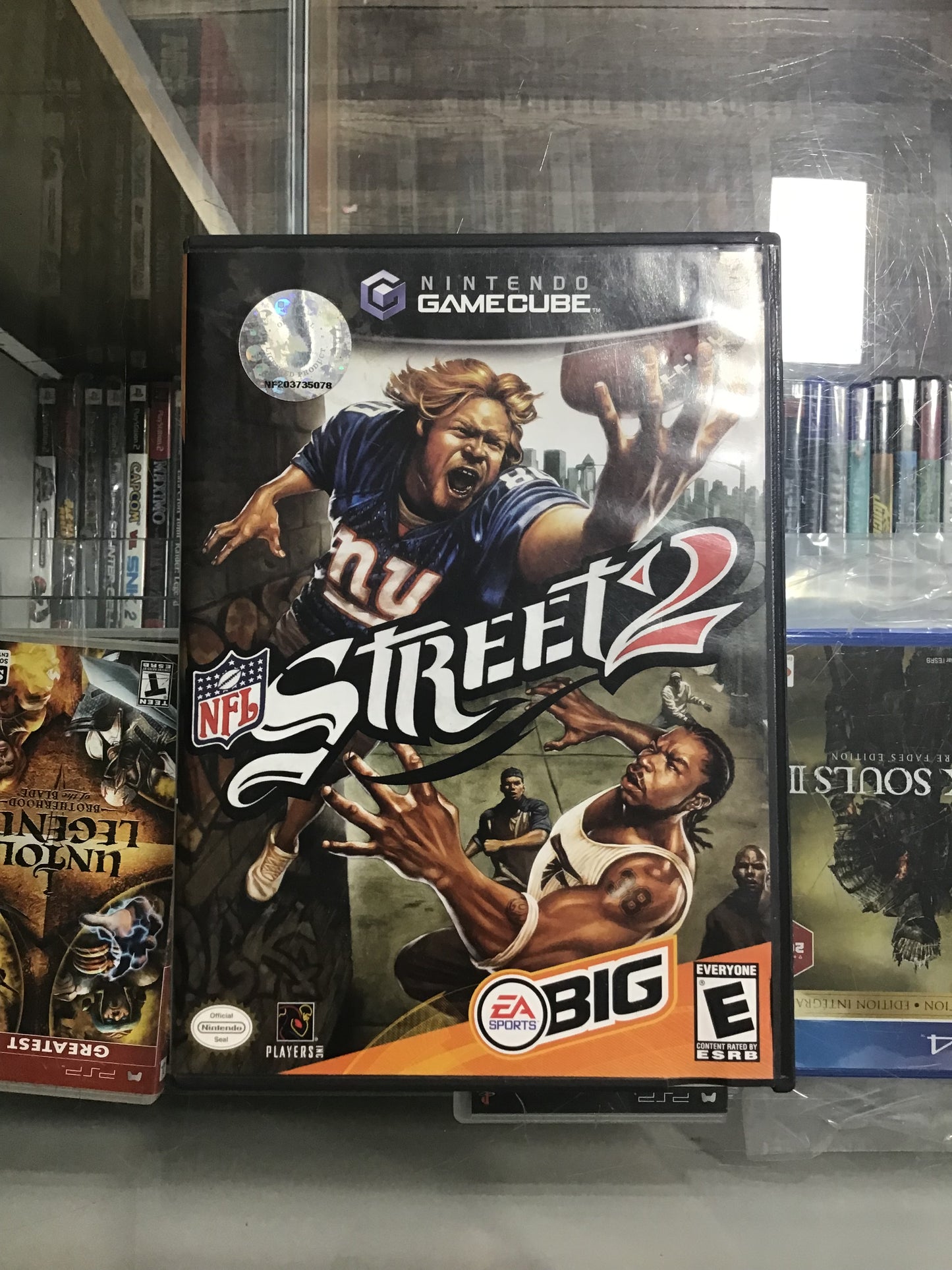 NFL Street 2 Nintendo GameCube Case ONLY