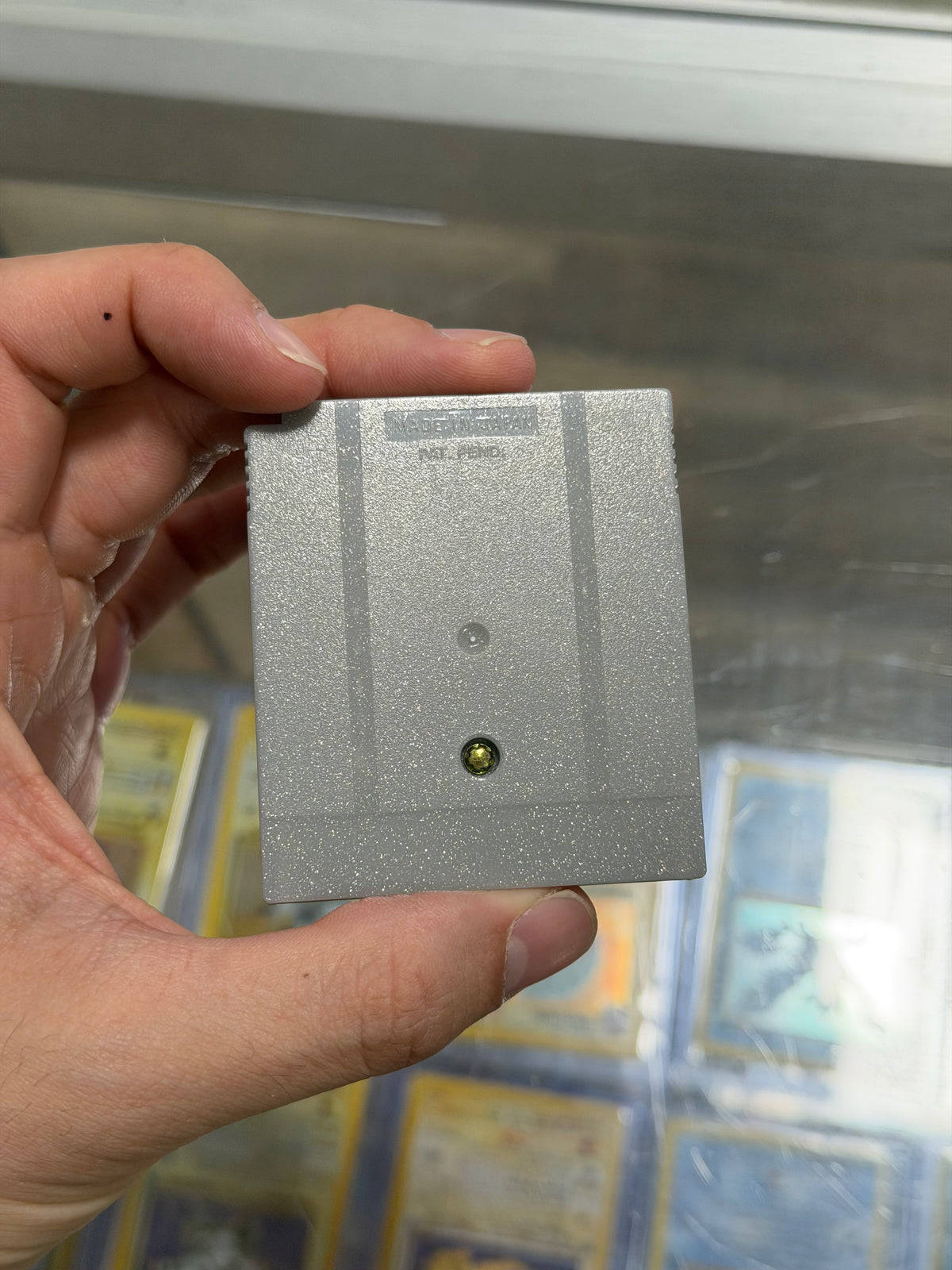 Pokemon Silver Gameboy Excellent Label Dry Battery