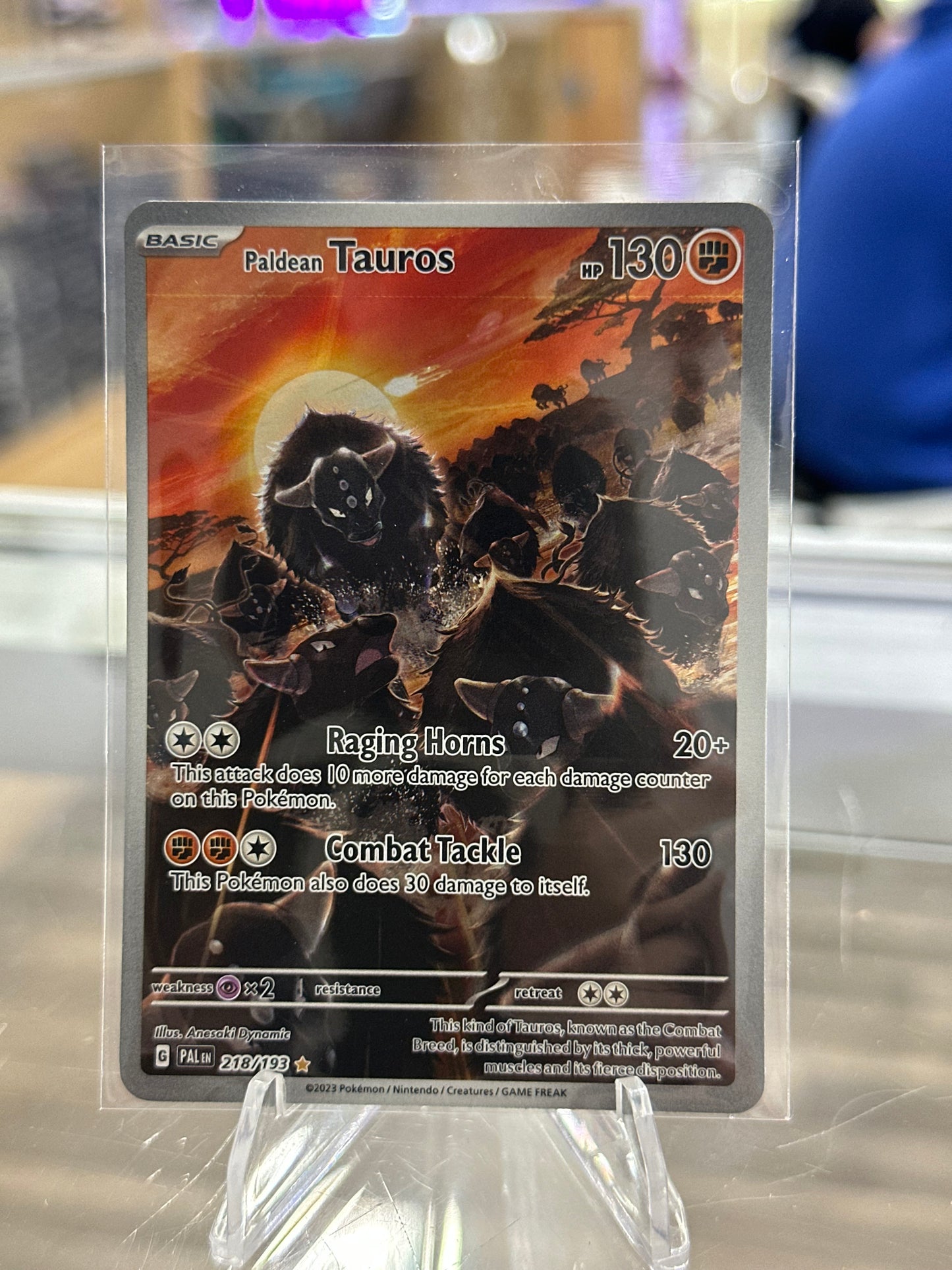 Paldean Tauros - 218/193 - SV02: Paldea Evolved
