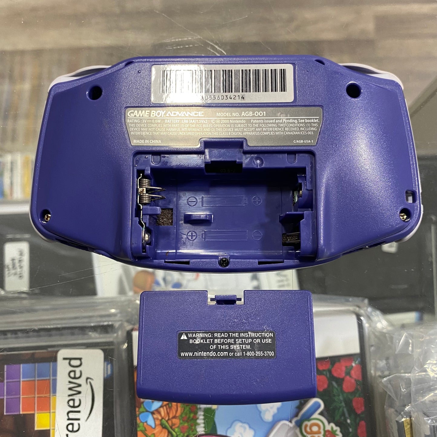 Indigo Nintendo Gameboy Advance
