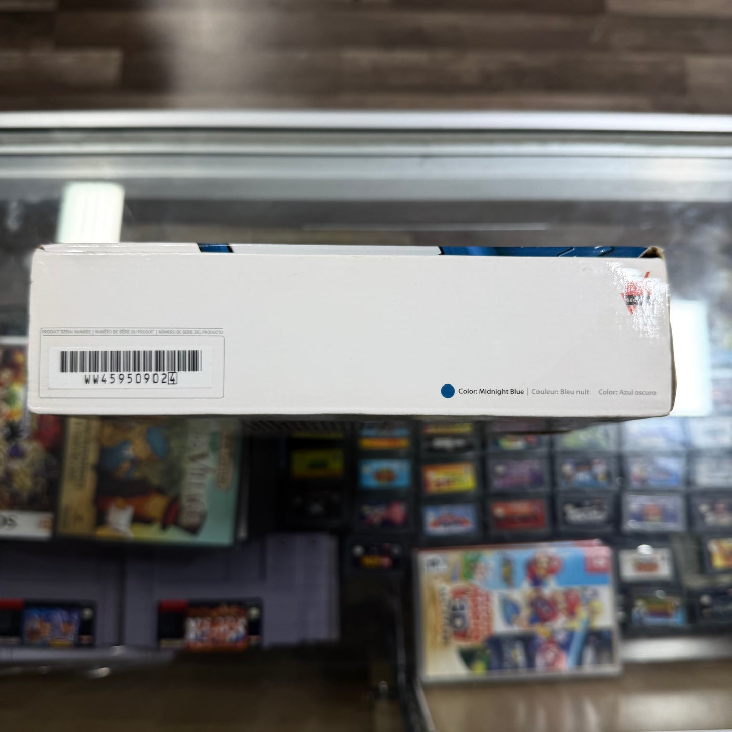 Nintendo DSi XL Midnight Blue Handheld System with Box and Charger