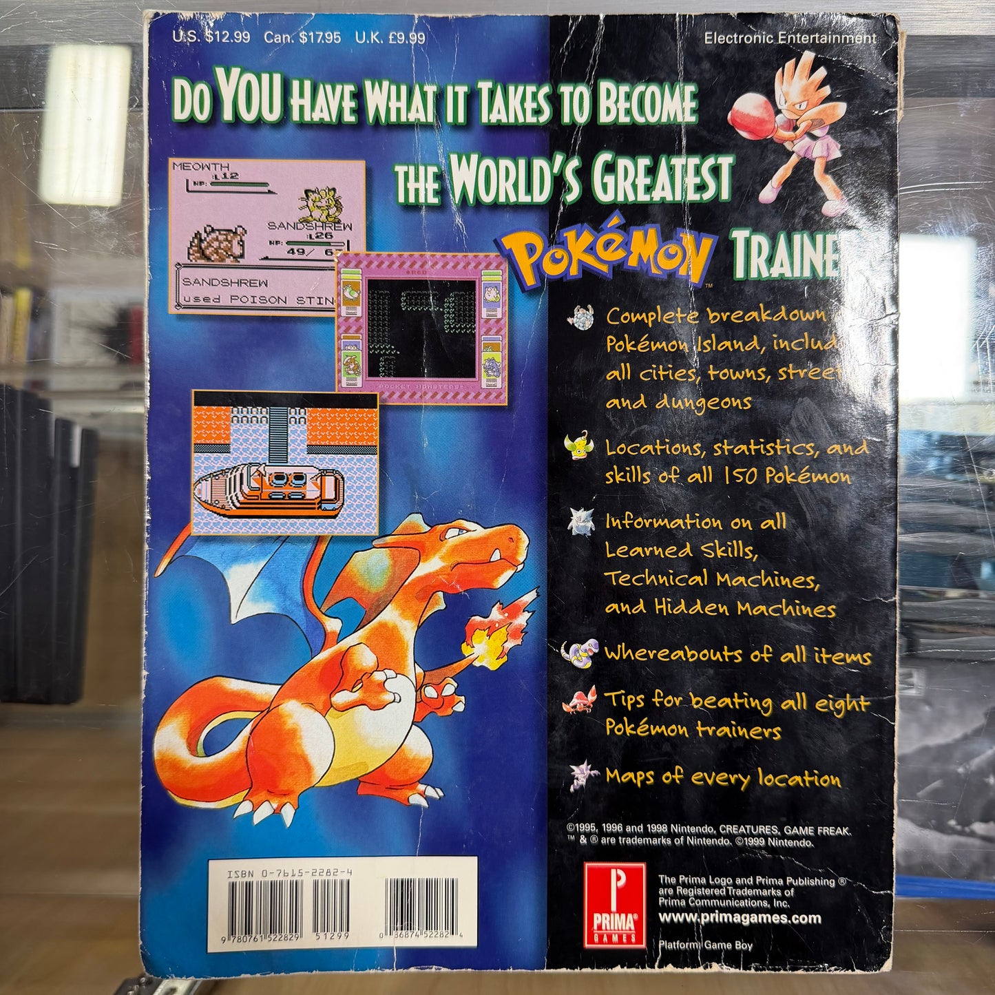 Prima’s Official Strategy Guide Pokémon Red & Blue Versions