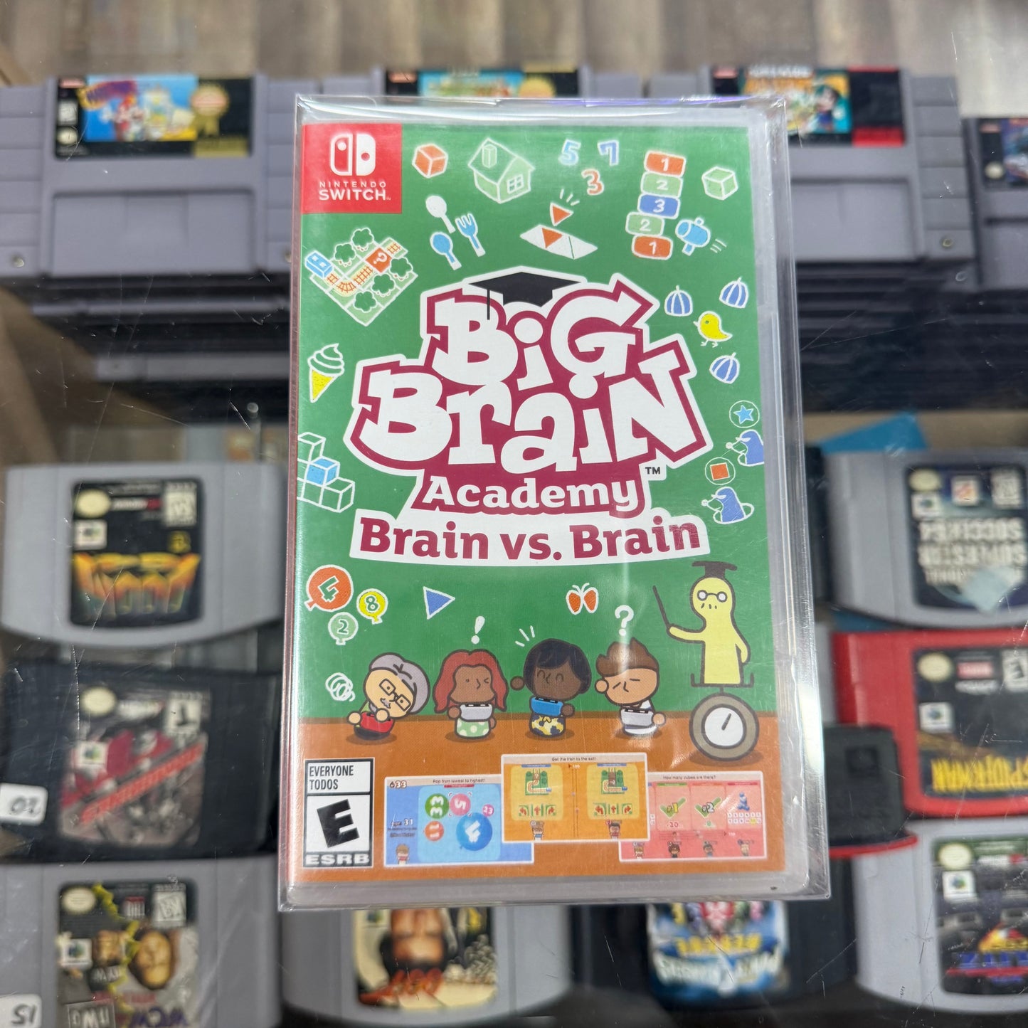 Big Brain Academy: Brain vs. Brain Nintendo Switch Sealed