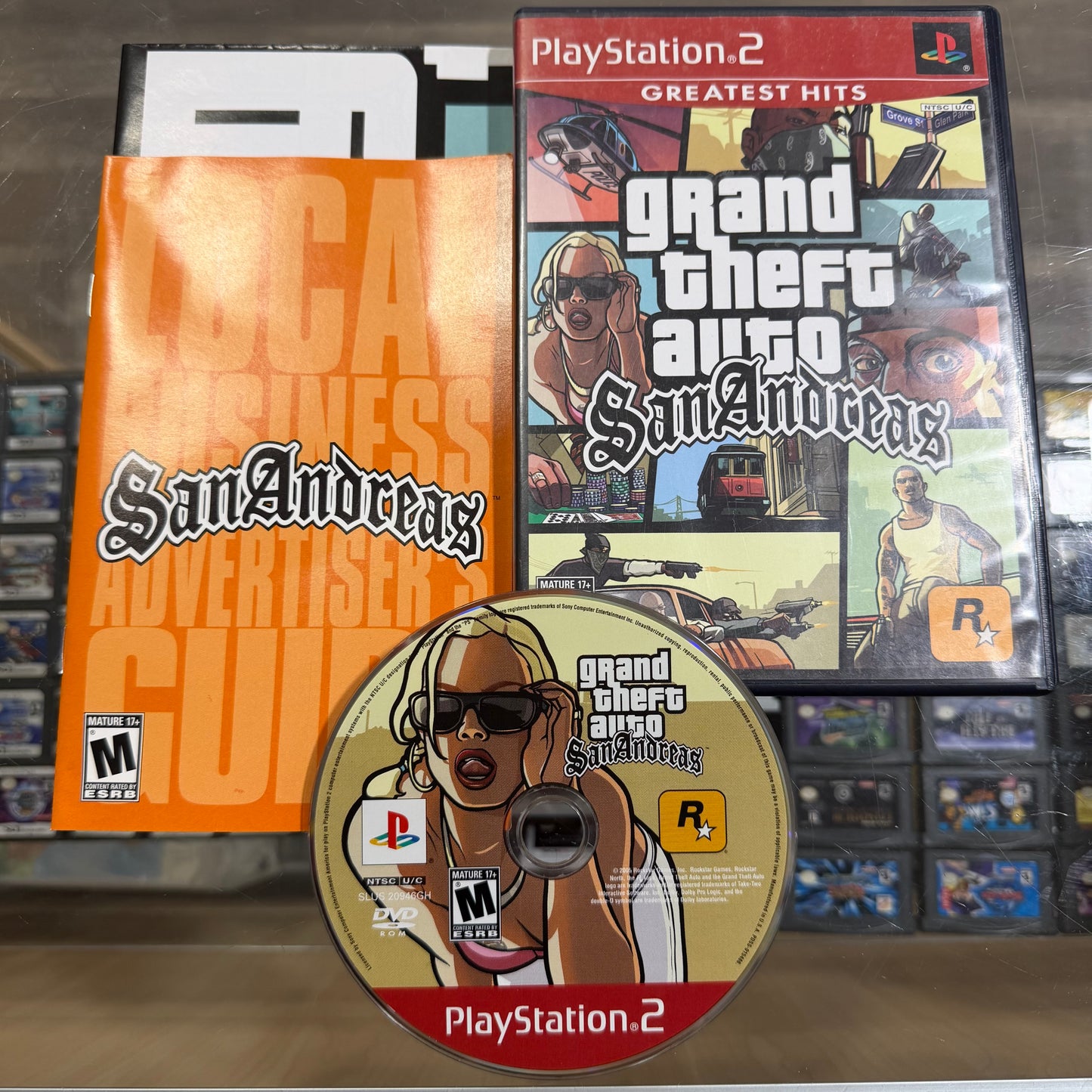 Grand Theft Auto San Andreas [Greatest Hits] Playstation 2