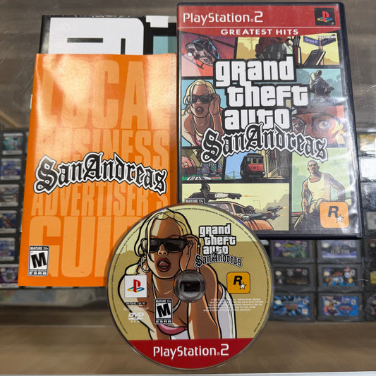 Grand Theft Auto San Andreas [Greatest Hits] Playstation 2
