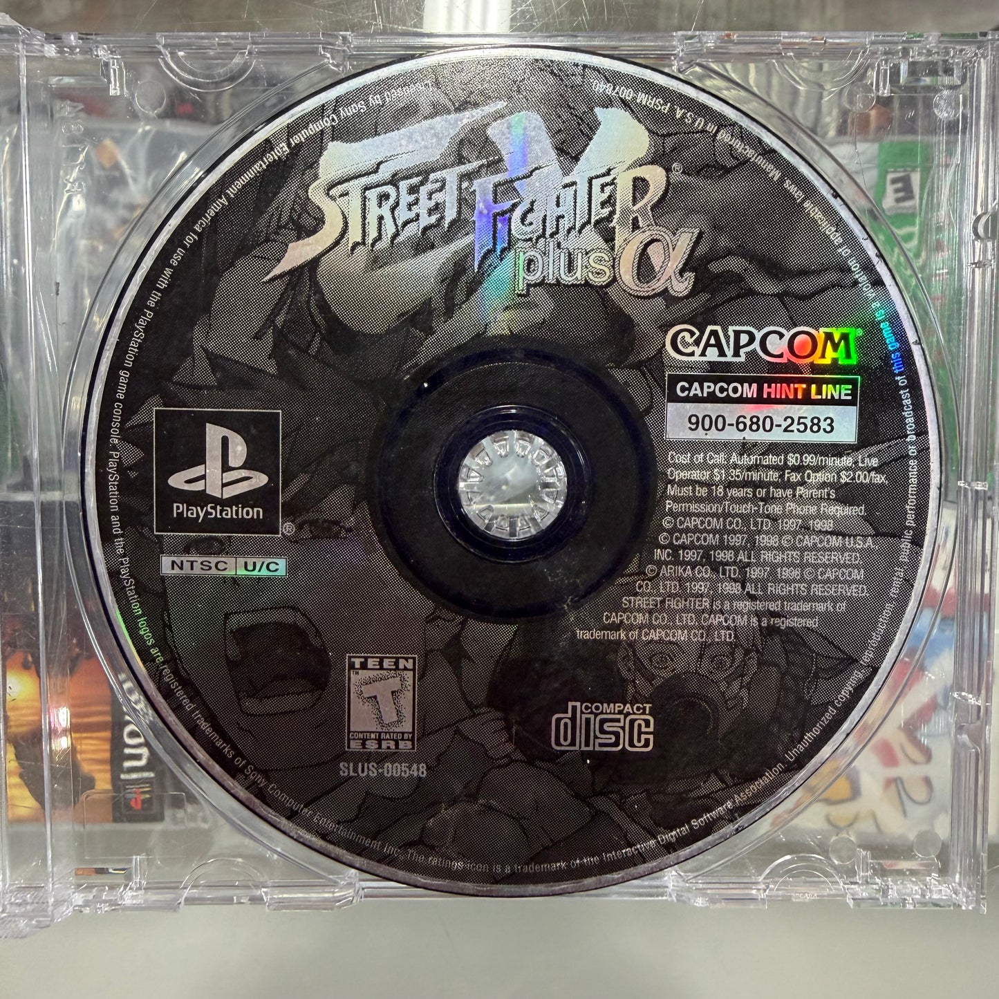 Street Fighter EX Plus Alpha Playstation