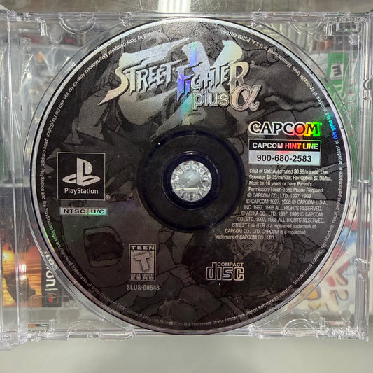 Street Fighter EX Plus Alpha Playstation