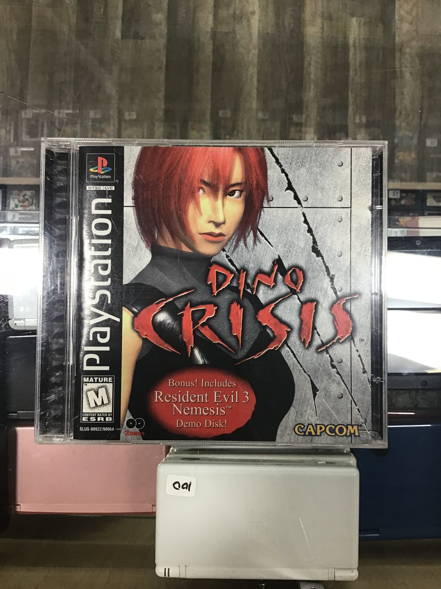 Dino Crisis PlayStation Case and Manual ONLY