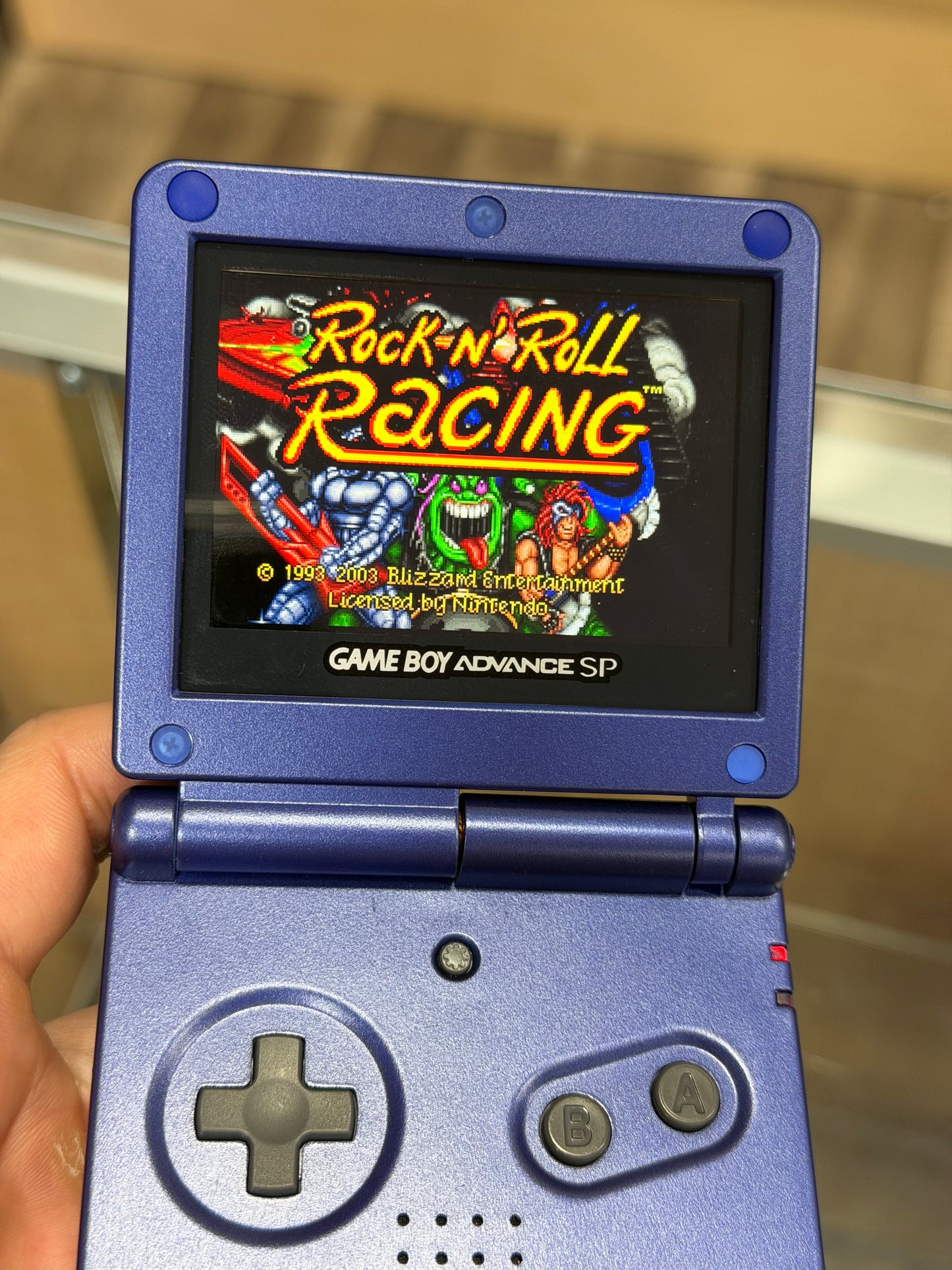 Rock n Roll Racing - Prototype Gameboy Advance Cartridge Blizzard