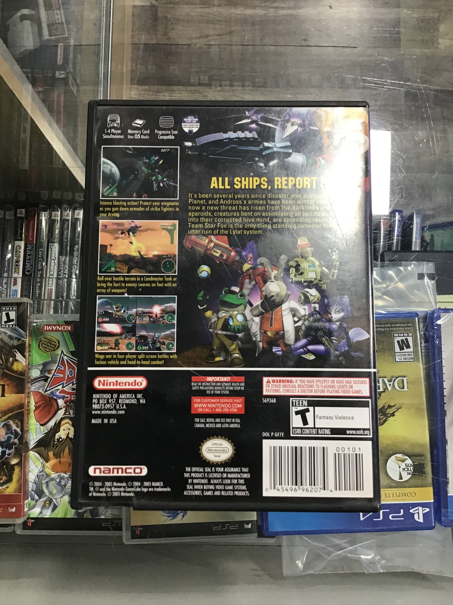 Star Fox Assault Nintendo GameCube Case ONLY