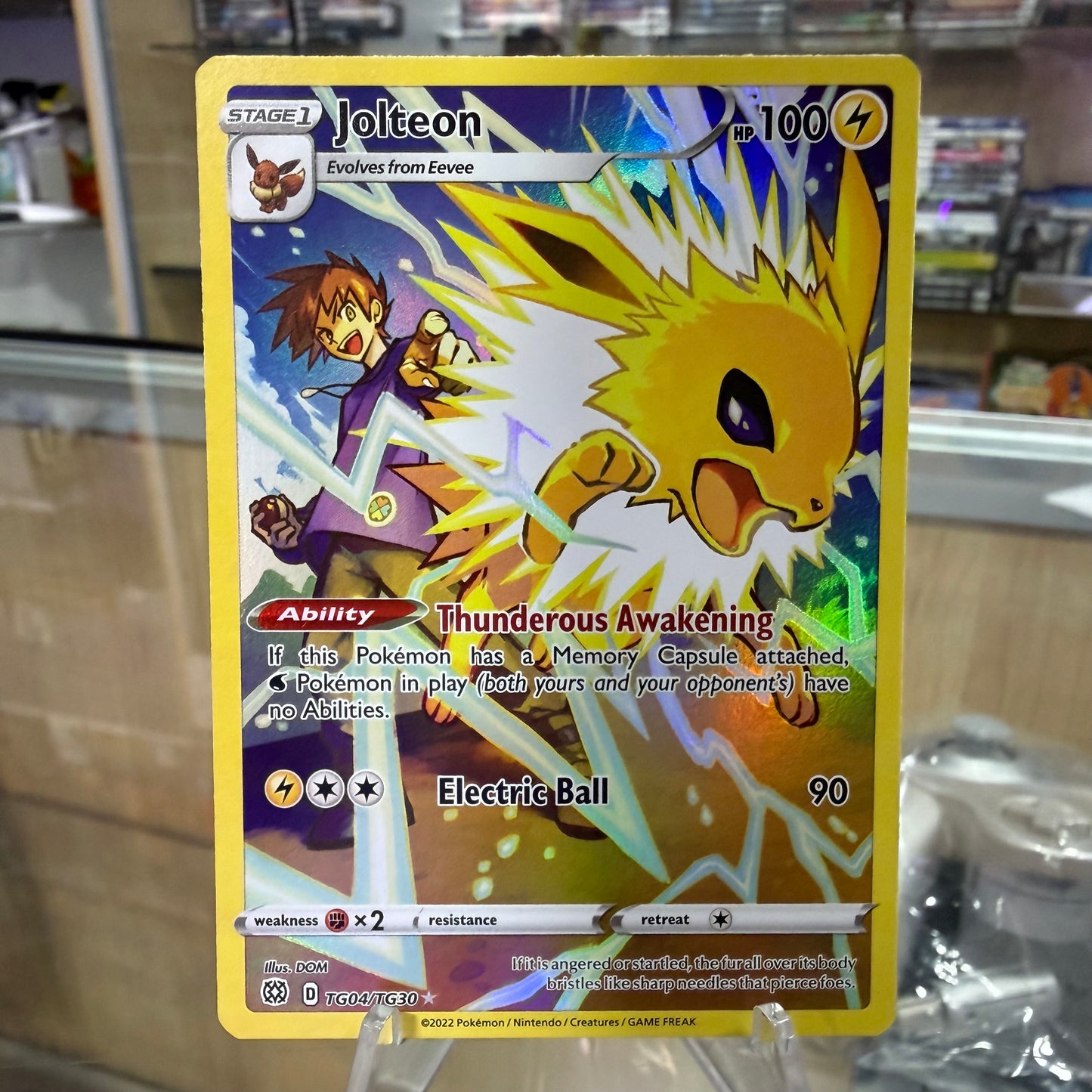 Jolteon - SWSH09: Brilliant Stars Trainer Gallery (SWSH09:TG) (LP)