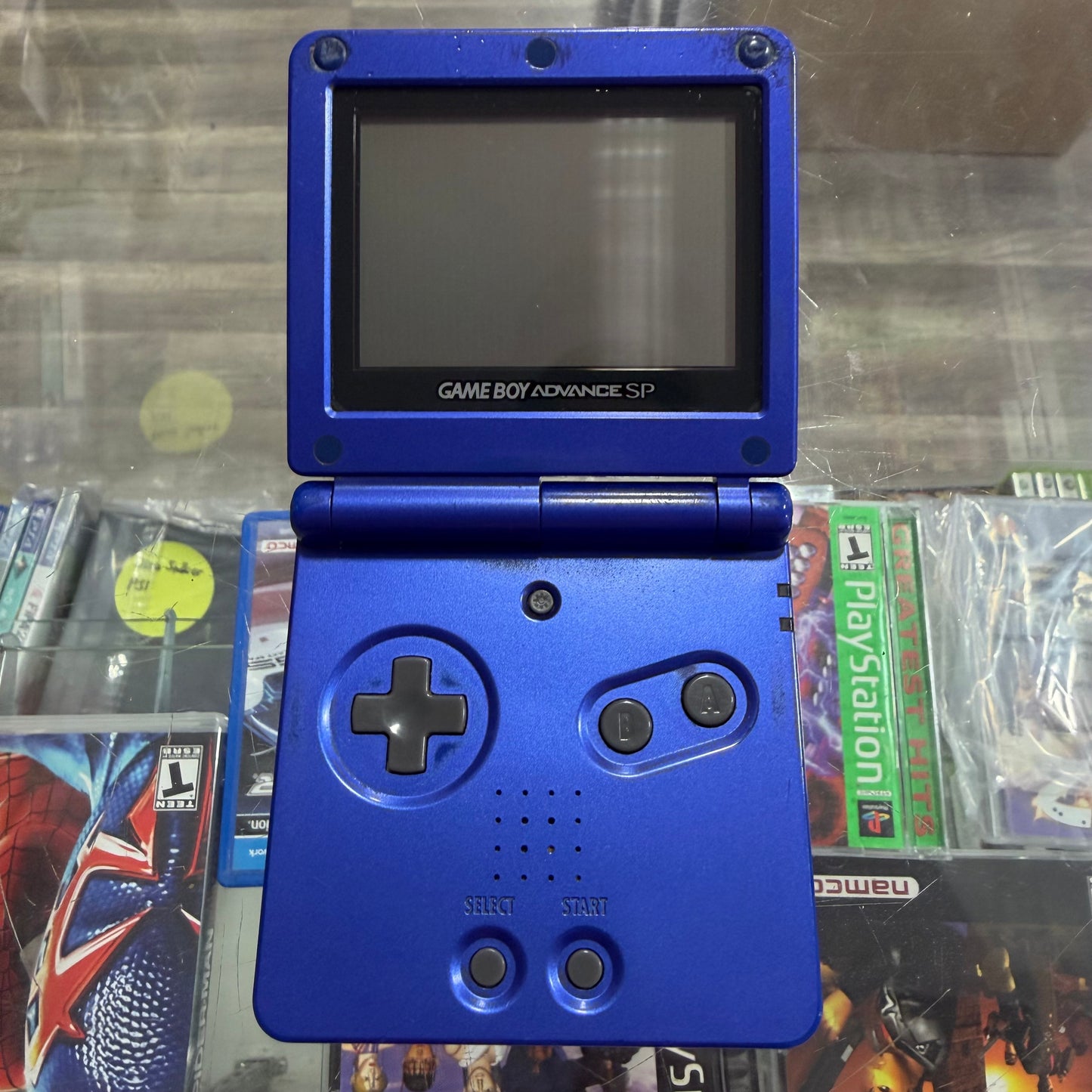 Blue Nintendo Gameboy Advance SP System