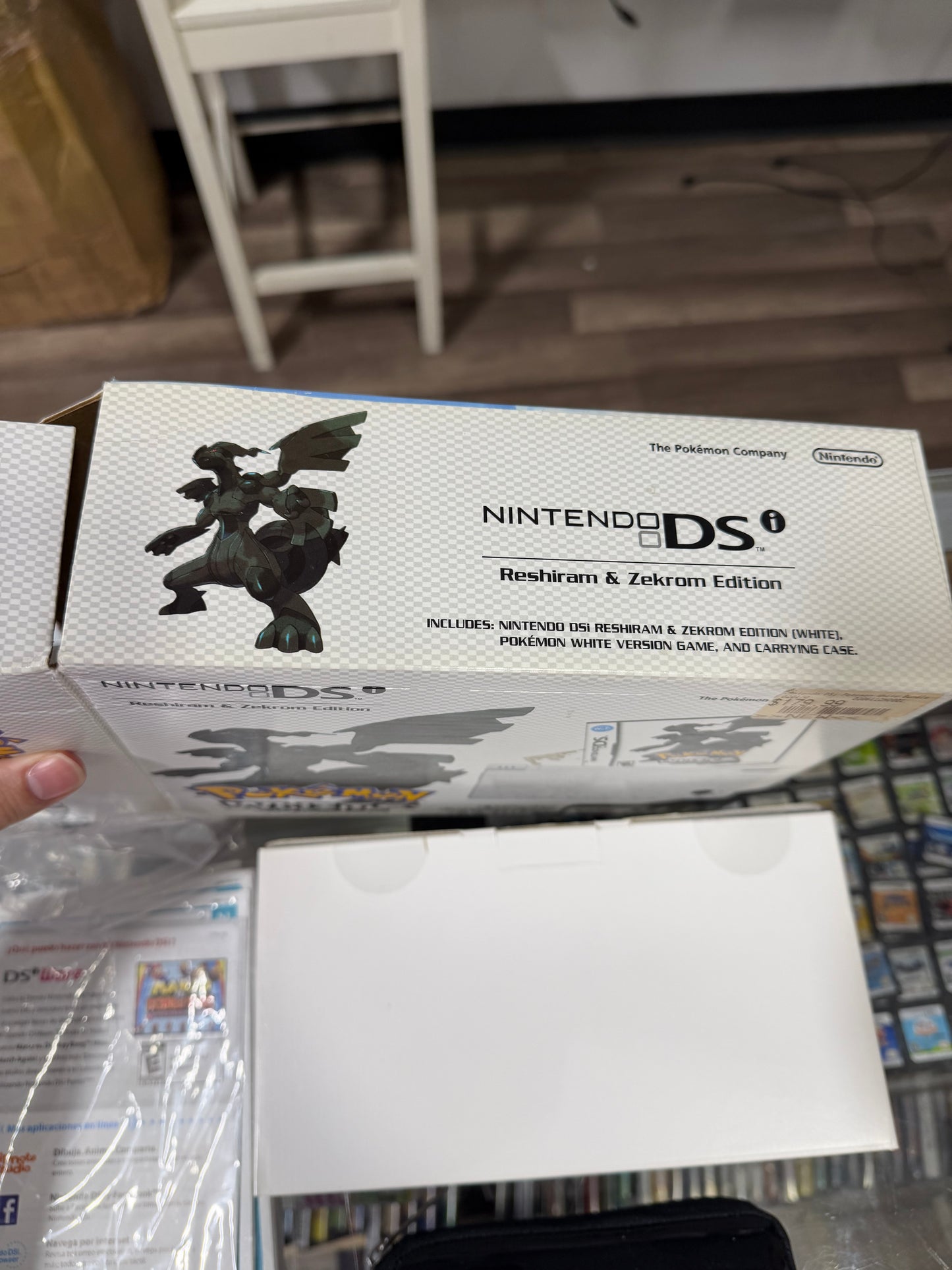 Nintendo DSi Pokemon Reshiram Zekrom Limited White Version Handheld CIB - Digital Games, Missing White CIB
