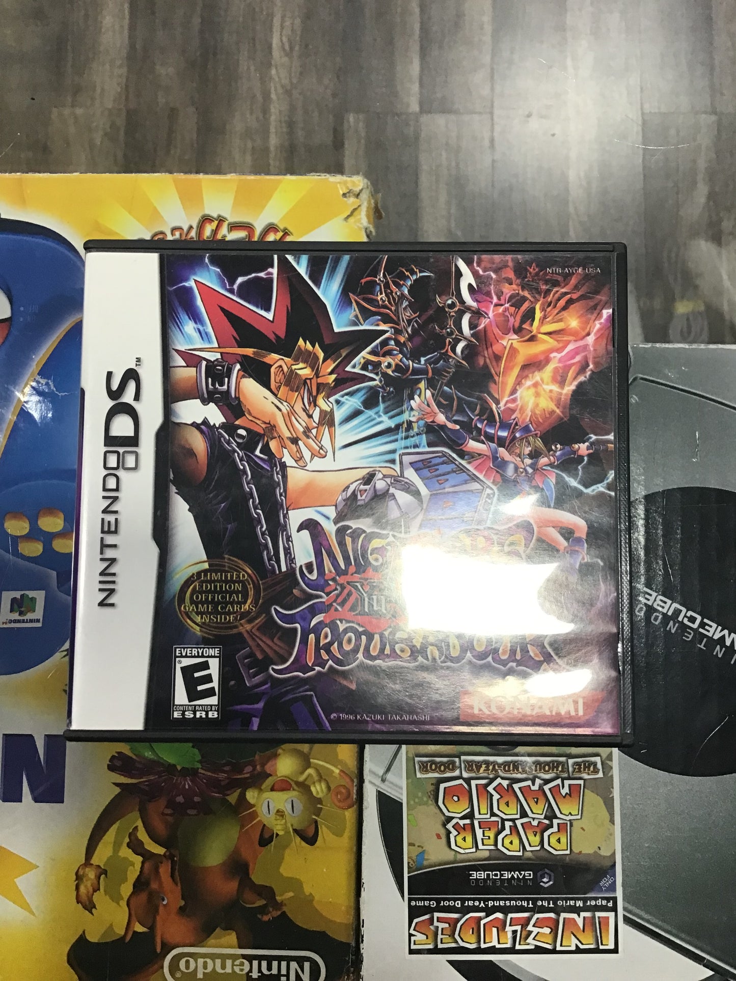 Yu-Gi-Oh Nightmare Troubadour Nintendo DS Case and Manual ONLY