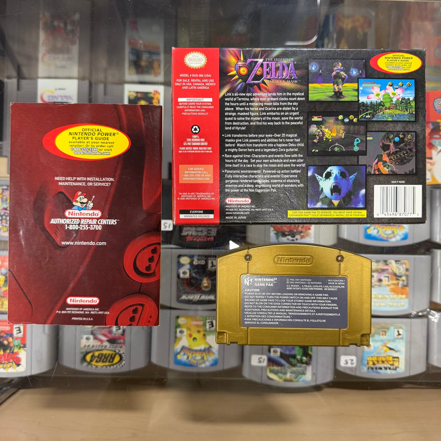 Zelda Majora's Mask Collectors Edition Nintendo 64 CIB
