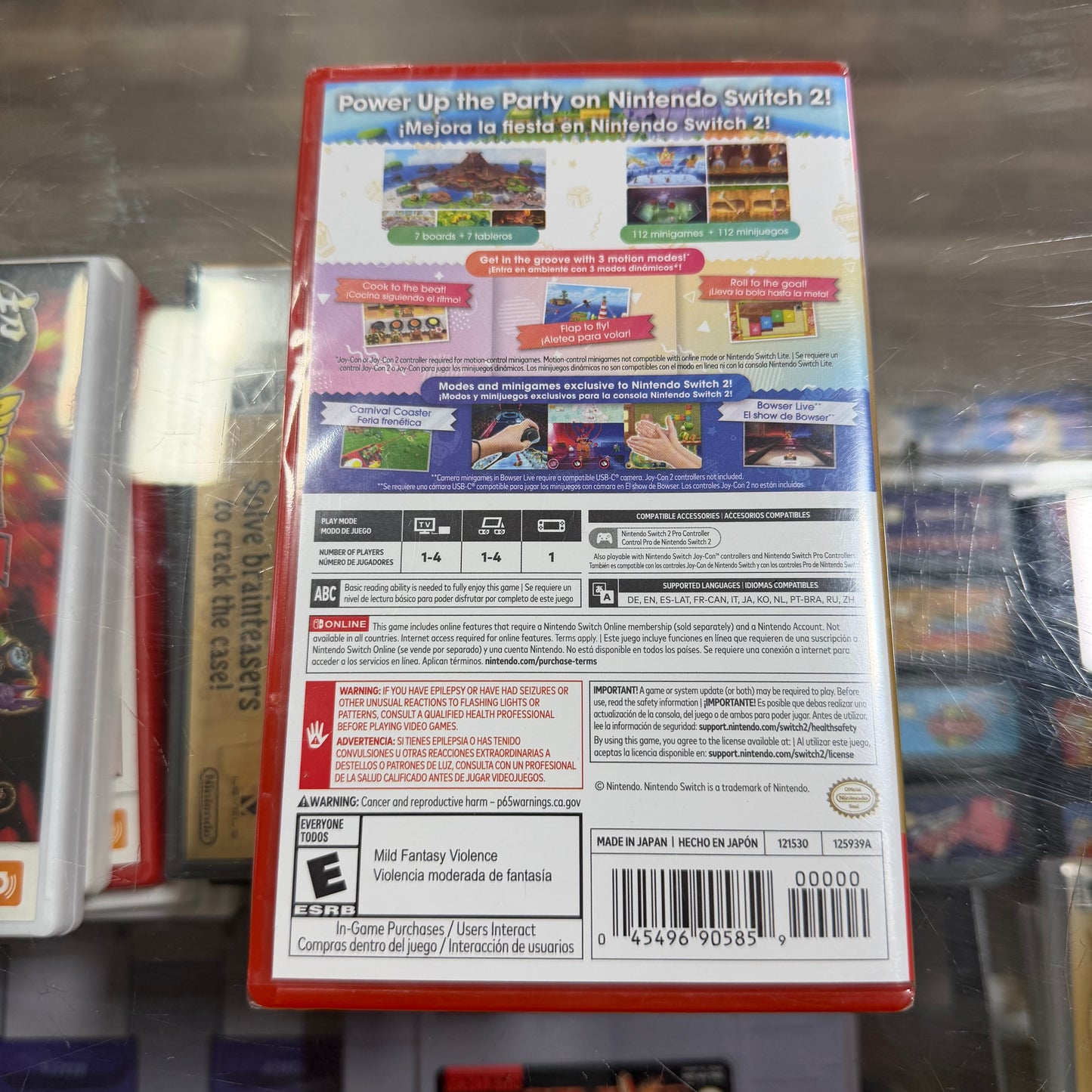 Super Mario Party Jamboree + Jamboree TV Nintendo Switch 2 Unopened