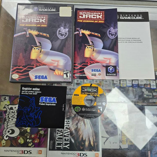 Samurai Jack Nintendo GameCube CIB with Registration