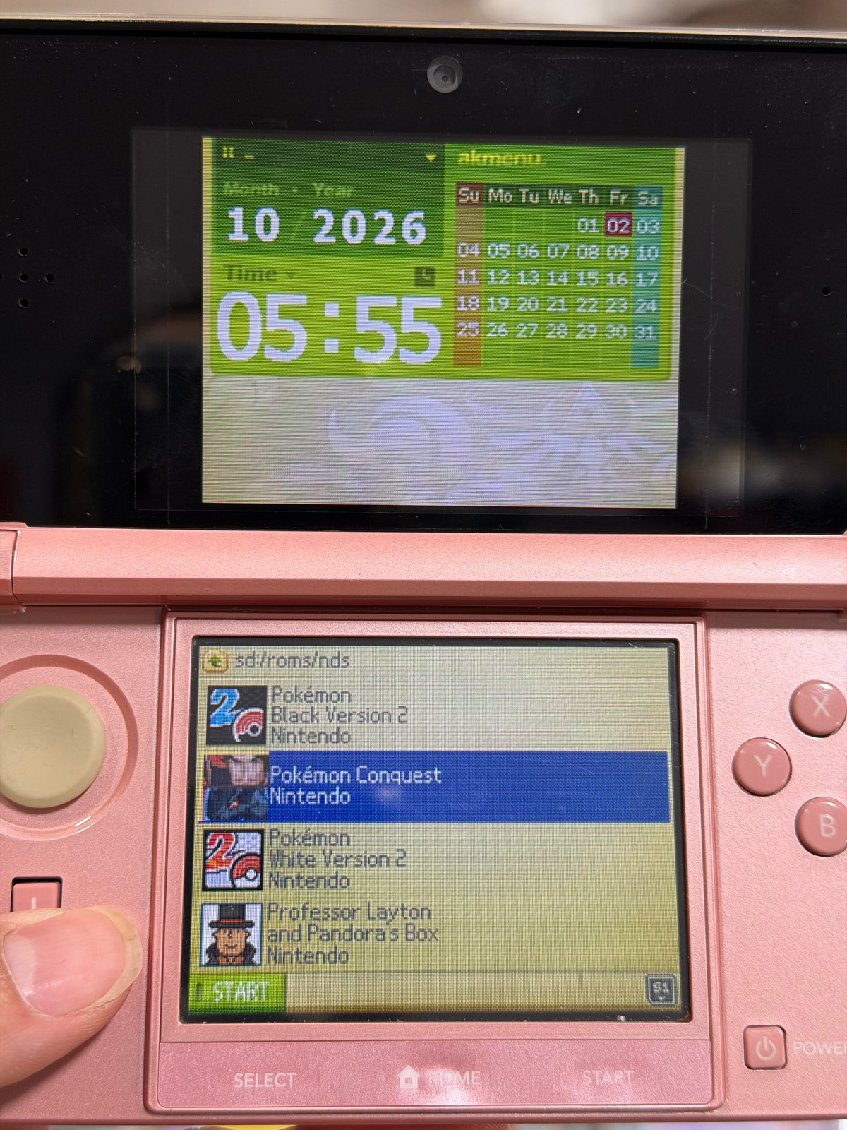 (151) Nintendo 3DS Handheld System (Pink) w/ Charger (Region Free)(JAPANESE TO US) (Copy)