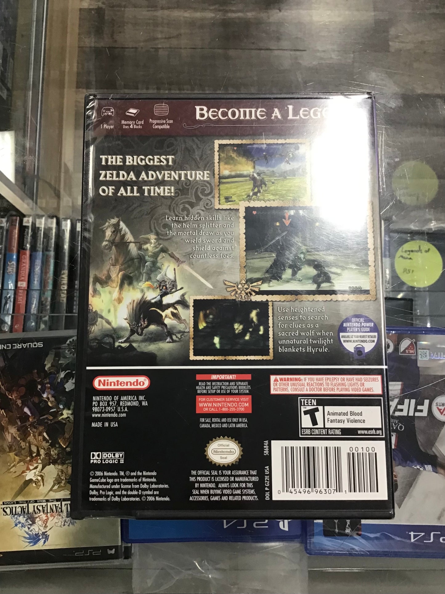 The Legend of Zelda Twilight Princess for Nintendo GameCube UNOPENED
